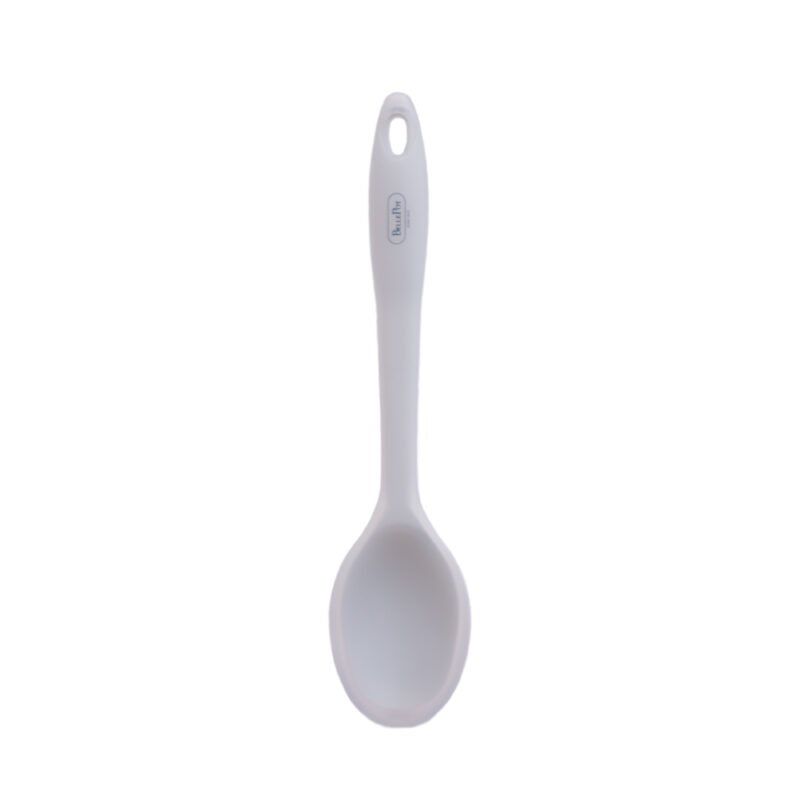 Colher Média de Silicone Branca Belle Pot
