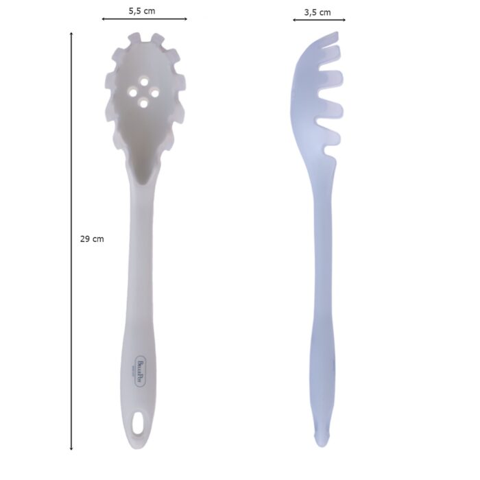 Pegador de Macarrão de Silicone Branco Belle Pot - Imagem 5